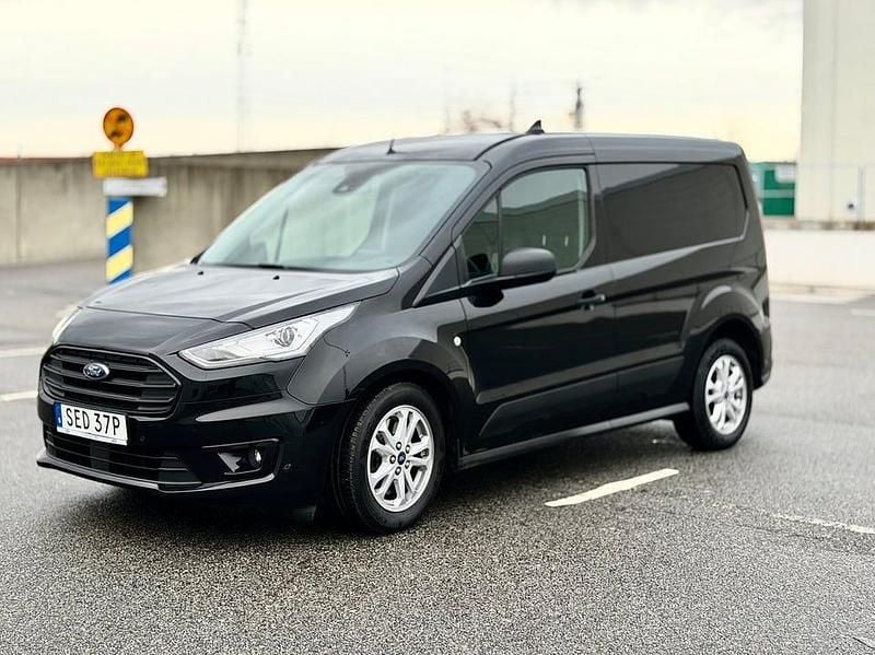 Svart Begagnad 2021 Ford Transit Connect Minibuss | 159 800 kr (Bra pris) - Bild 1/4