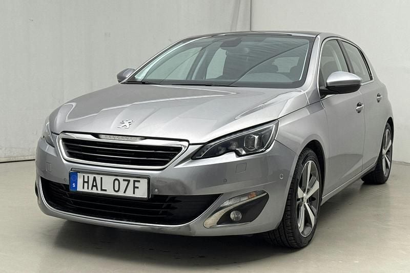 Grå Begagnad 2014 Peugeot 308 Allure | 72 000 kr - Bild 1/4