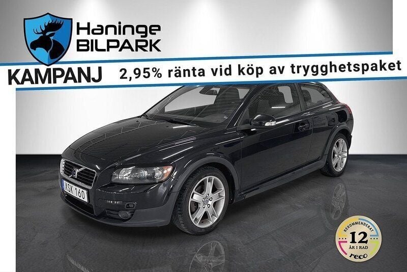 Svart Begagnad 2009 Volvo C30 Momentum Halvkombi | 69 900 kr (Marknadspris) - Bild 1/2