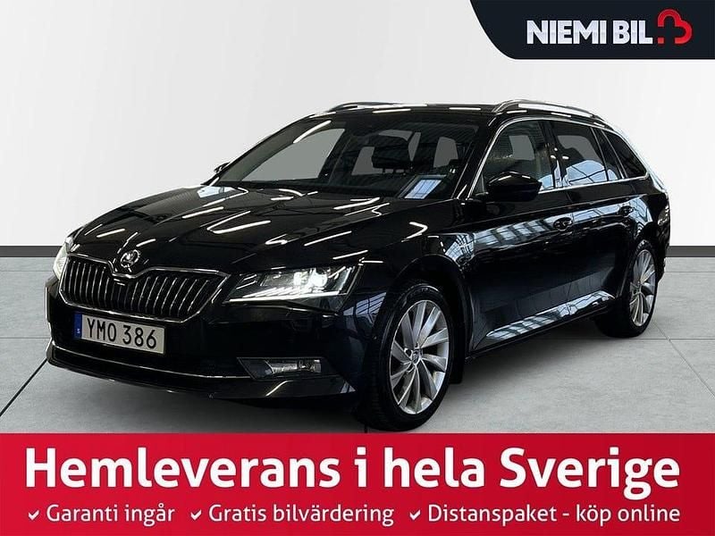 Svart Begagnad 2017 Skoda Superb LAURIN & KLEMENT Kombi | 244 900 kr (Dyr) - Bild 1/3