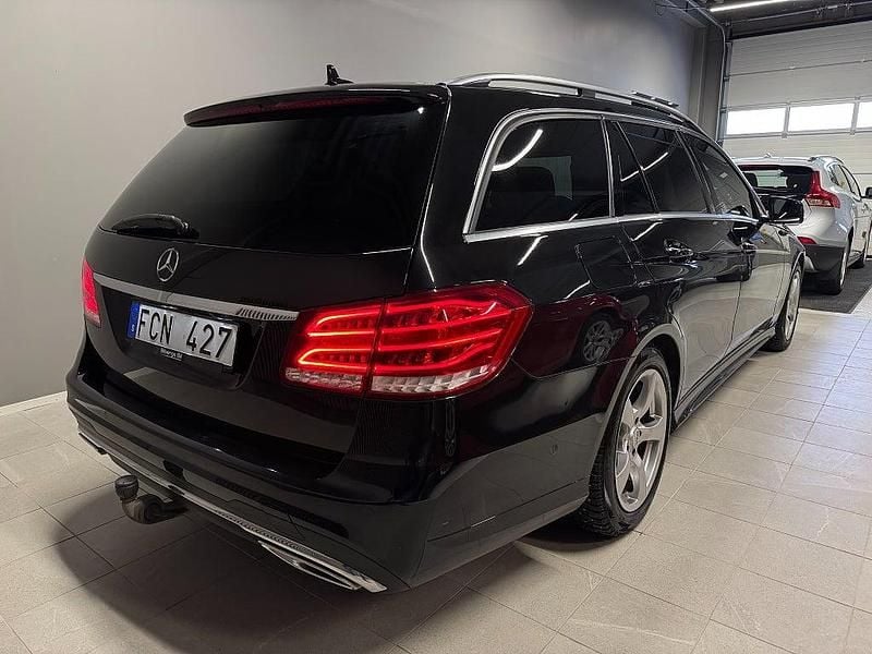 Begagnad Mercedes E220 AMG 170 HK (125 kW) 2013 Svart Kombi