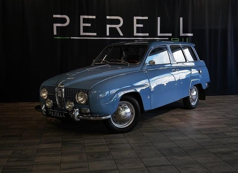 Begagnad Saab 95 65 HK (47 kW) 1968 Blå Kombi