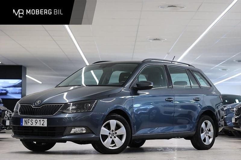 Mörkgrå Begagnad 2018 Skoda Fabia Style Kombi | 139 900 kr (Marknadspris) - Bild 1/2