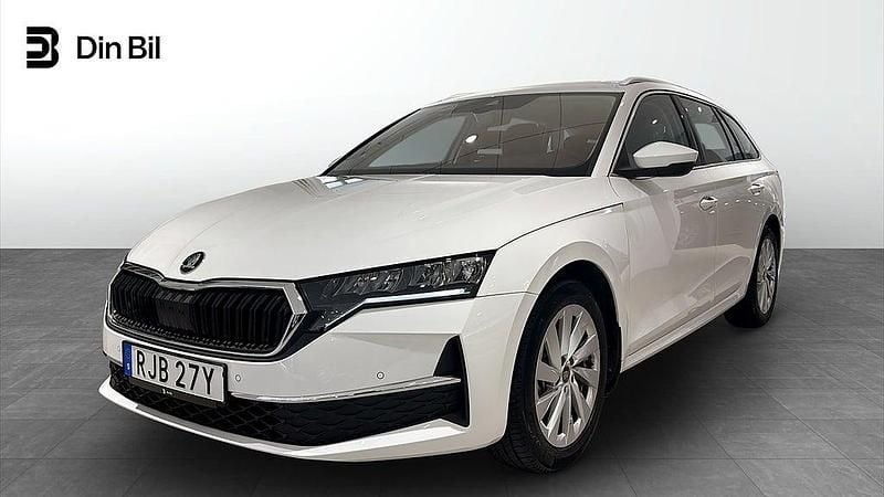 Vit Begagnad 2025 Skoda Octavia Selection Kombi | 304 900 kr (Bra pris) - Bild 1/4