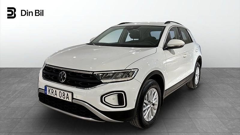 Pure white Begagnad 2022 VW T-Roc SUV | 219 900 kr (Marknadspris) - Bild 1/4