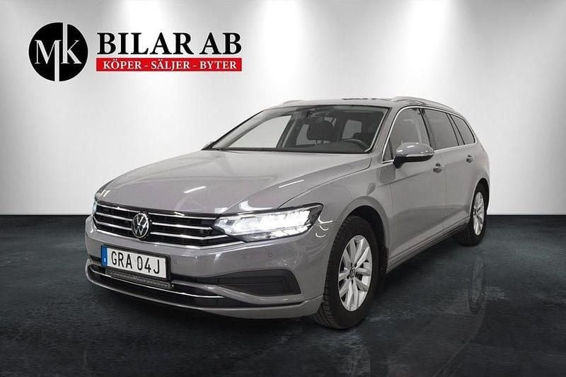 Begagnad VW Passat 150 HK (110 kW) 2022 Grå Kombi