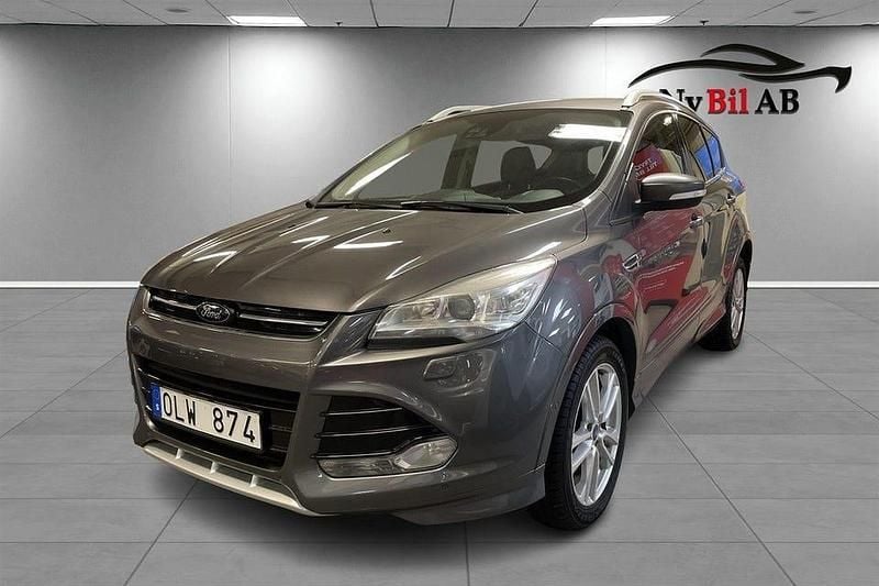 Grå Begagnad 2014 Ford Kuga Titanium SUV | 105 000 kr (Bra pris) - Bild 1/4