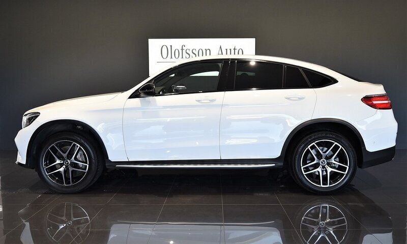 Begagnad Mercedes GLC350 AMG 259 HK (190 kW) 2017 Vit Sportkupé