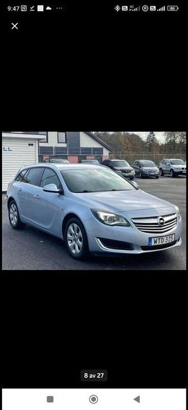 Grå Begagnad 2014 Opel Insignia Edition Kombi | 18 900 kr (Superpris) - Bild 1/4