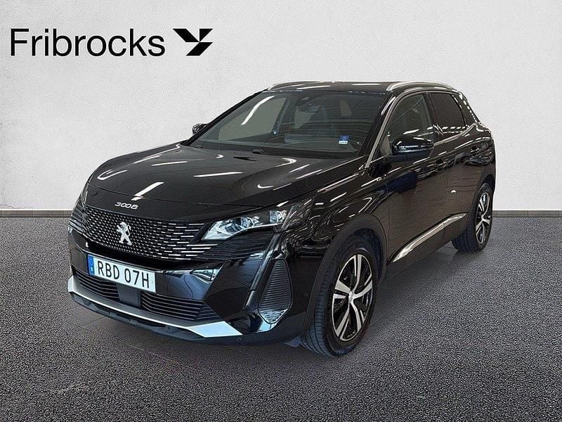 Svart Begagnad 2024 Peugeot 3008 GT SUV | 269 800 kr (Marknadspris) - Bild 1/4