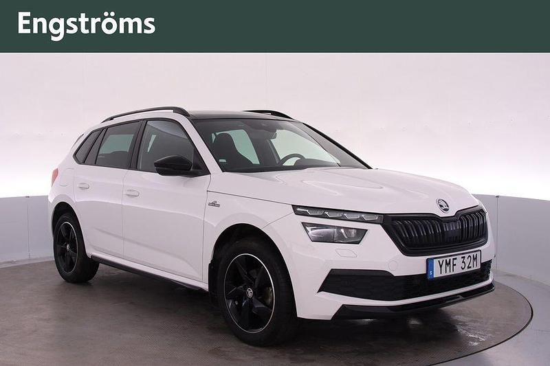 Vit Begagnad 2022 Skoda Kamiq Monte Carlo SUV | 275 000 kr (Lite dyr) - Bild 1/4