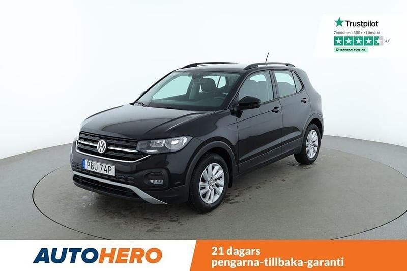 Svart Begagnad 2019 VW T-Cross SUV | 192 000 kr (Marknadspris) - Bild 1/4