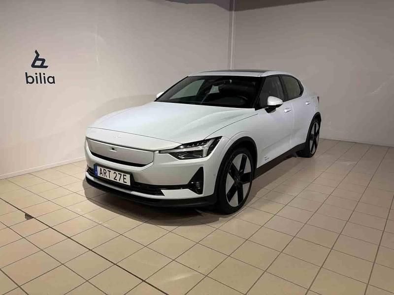 Silver Begagnad 2024 Polestar 2 Long Range Single Motor Halvkombi | 419 900 kr (Dyr) - Bild 1/1