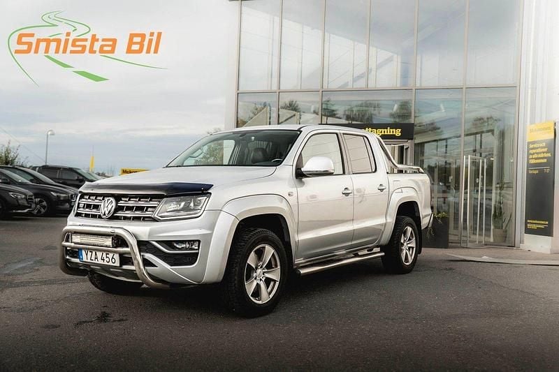 Silver Begagnad 2018 VW Amarok Aventura Pickup | 359 900 kr (Bra pris) - Bild 1/3