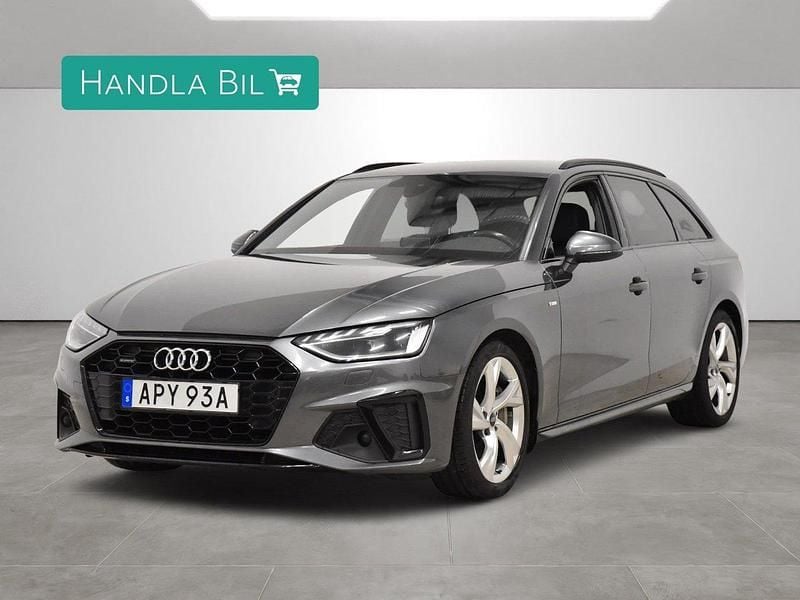 Grå Begagnad 2021 Audi A4 S-Line Kombi | 319 900 kr (Marknadspris) - Bild 1/4