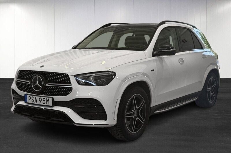 Vit (white) Begagnad 2020 Mercedes GLE350e Premium Plus SUV | 719 900 kr (Marknadspris) - Bild 1/4