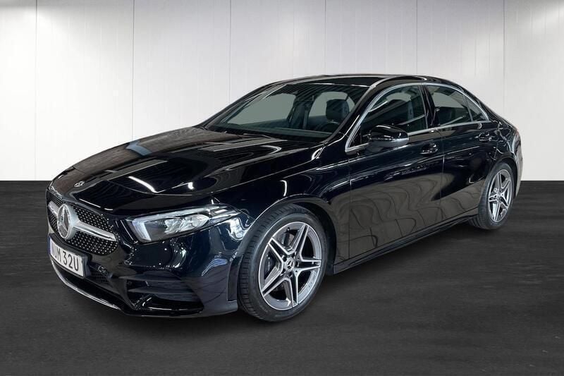 Begagnad Mercedes A220 AMG 191 HK (140 kW) 2020 Svart Sedan