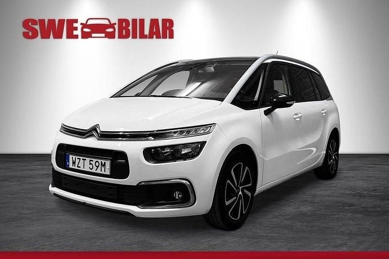 Vit Begagnad 2022 Citroën C4 SpaceTourer Minibuss | 239 900 kr - Bild 1/4