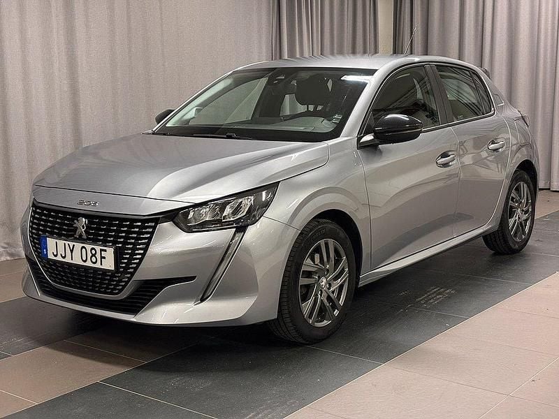 Grå Begagnad 2022 Peugeot 208 Active Halvkombi | 169 800 kr (Marknadspris) - Bild 1/4