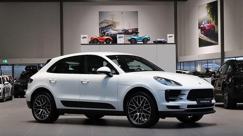 Vit Begagnad 2019 Porsche Macan S SUV | 439 000 kr (Marknadspris) - Bild 1/4