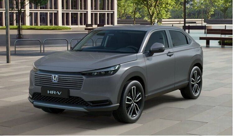 Grå (urban grey) Ny 2025 Honda HR-V Elegance SUV | 346 900 kr (Marknadspris) - Bild 1/1