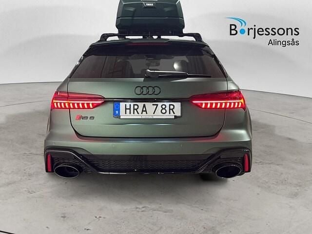 Begagnad Audi RS6 Performance 630 HK (463 kW) 2024 Mytsvart metallic Kombi