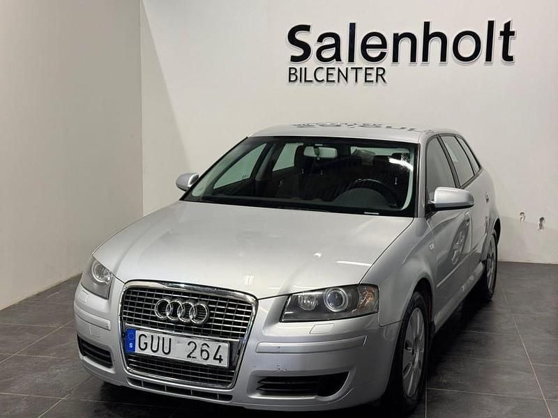 Silver Begagnad 2008 Audi A3 Attraction Kombi | 64 900 kr (Bra pris) - Bild 1/4