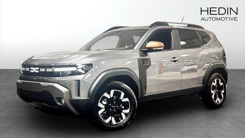 Grå (grey) Ny 2024 Dacia Duster Extreme SUV | 342 300 kr (Marknadspris) - Bild 1/4