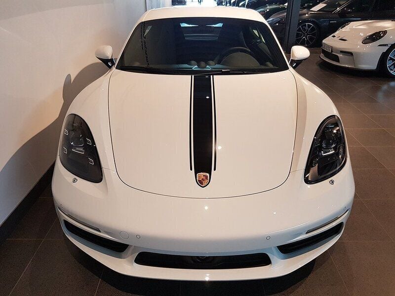 Begagnad Porsche 718 Cayman Edition 301 HK (221 kW) 2024 Vit Sportkupé