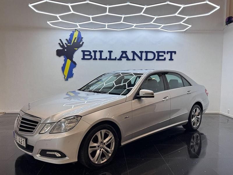 Silver Begagnad 2009 Mercedes E250 Avantgarde Sedan | 89 900 kr (Marknadspris) - Bild 1/4