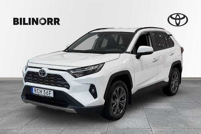 Vit Begagnad 2022 Toyota RAV4 Hybrid Executive SUV | 399 900 kr (Marknadspris) - Bild 1/4