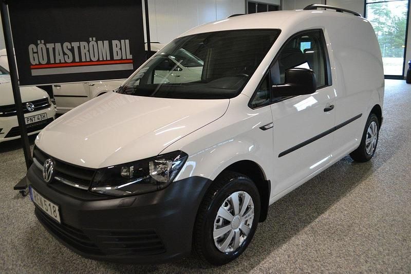 Vit Begagnad 2016 VW Caddy Minibuss | 155 000 kr (Lite dyr) - Bild 1/4