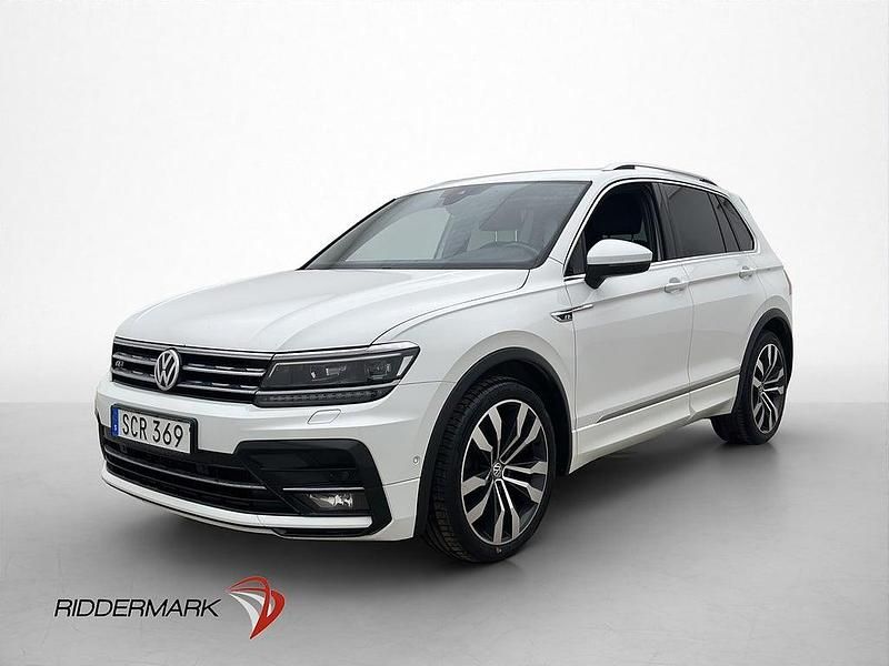 Begagnad VW Tiguan R-line 190 HK (139 kW) 2017 Vit SUV