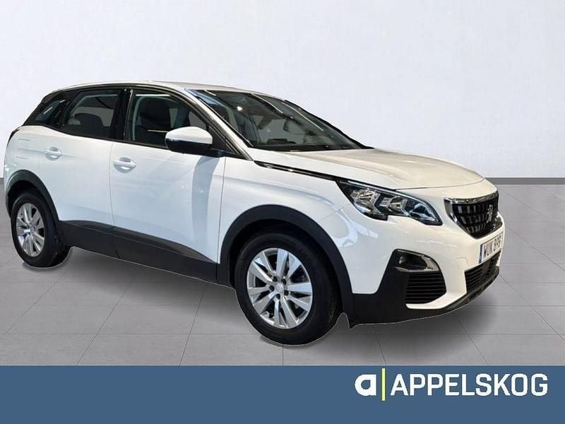 Begagnad Peugeot 3008 Active 131 HK (96 kW) 2019 Vit SUV