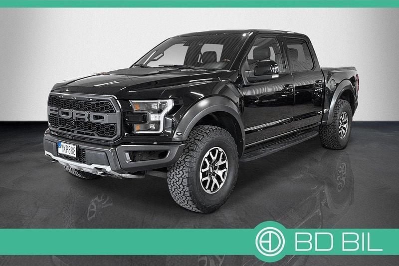 Svart Begagnad 2018 Ford F-150 Raptor Pickup | 679 900 kr (Superpris) - Bild 1/3