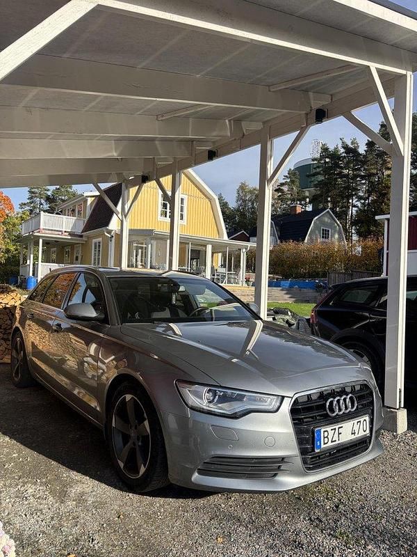 Grå Begagnad 2014 Audi A6 Proline Kombi | 135 000 kr (Marknadspris) - Bild 1/4
