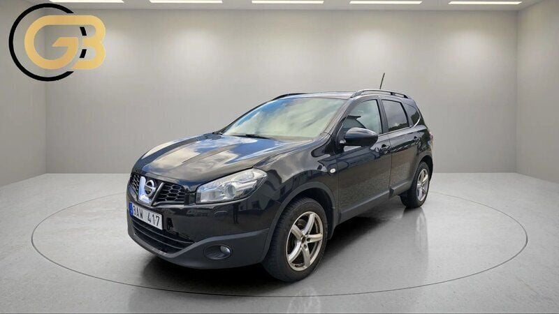 Svart Begagnad 2014 Nissan Qashqai +2 360º SUV | 89 900 kr (Marknadspris) - Bild 1/4
