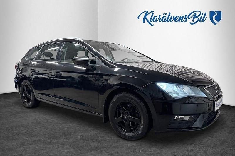 Begagnad Seat Leon ST Ecomotive 116 HK (85 kW) 2017 Svart Kombi