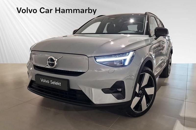 Grå Ny 2024 Volvo EX40 Performance SUV | 559 000 kr - Bild 1/3