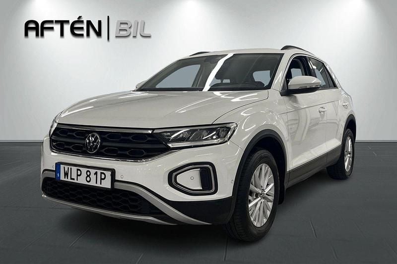 Vit Begagnad 2022 VW T-Roc SUV | 269 800 kr (Marknadspris) - Bild 1/3