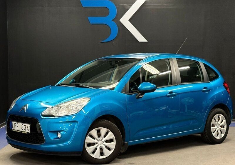 Blå Begagnad 2011 Citroën C3 Halvkombi | 49 900 kr (Marknadspris) - Bild 1/4