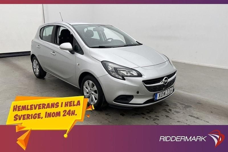 Grå Begagnad 2015 Opel Corsa Enjoy Halvkombi | 124 800 kr (Marknadspris) - Bild 1/3