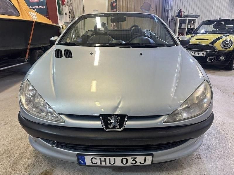 Begagnad Peugeot 206 CC 109 HK (80 kW) 2002 Grå Cab