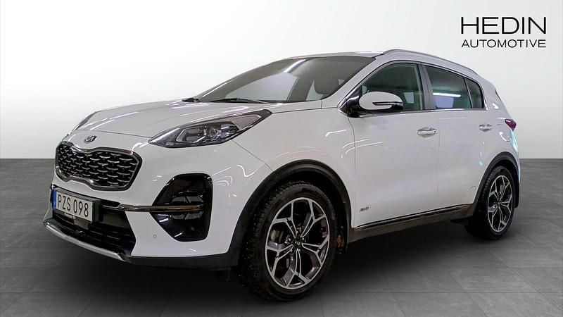 Vit (white) Begagnad 2018 Kia Sportage SUV | 210 000 kr (Marknadspris) - Bild 1/4