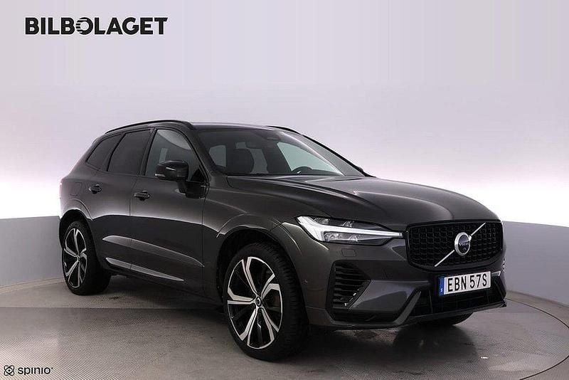 Mörkgrå Begagnad 2022 Volvo XC60 R-Design SUV | 464 800 kr (Bra pris) - Bild 1/4