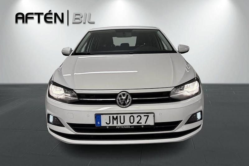 Begagnad VW Polo 95 HK (69 kW) 2018 Vit Halvkombi