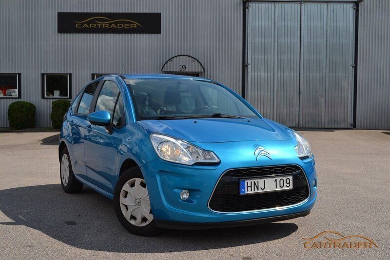 Blå Begagnad 2011 Citroën C3 Halvkombi | 44 900 kr (Marknadspris) - Bild 1/4