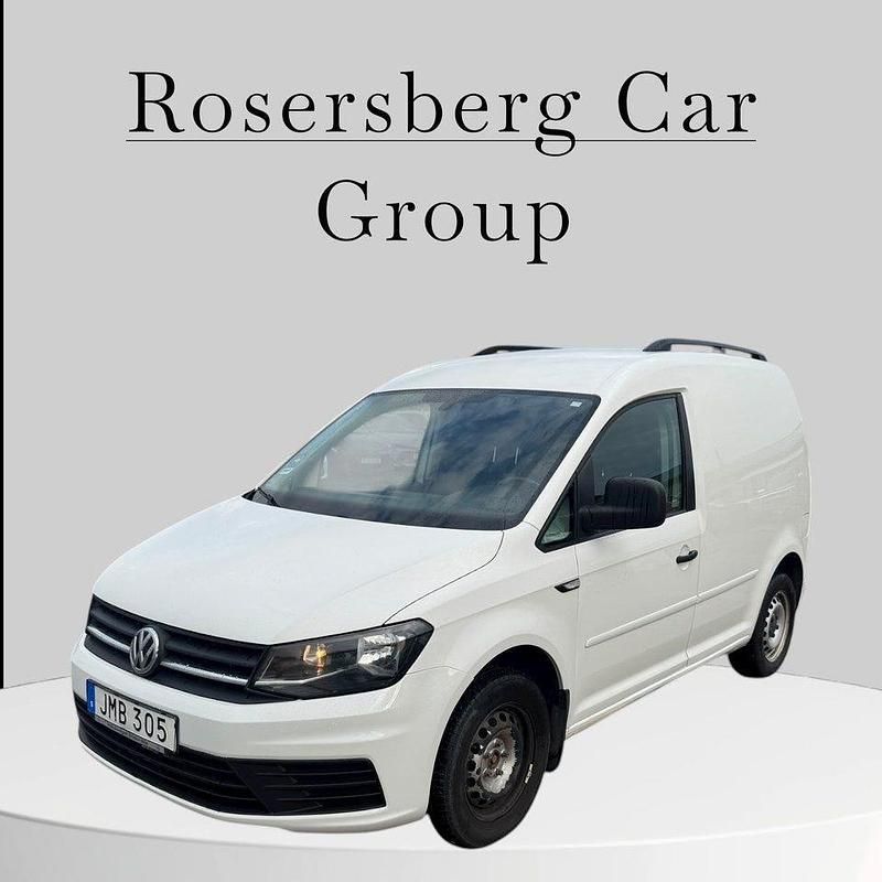 Vit Begagnad 2017 VW Caddy Minibuss | 159 875 kr (Dyr) - Bild 1/4