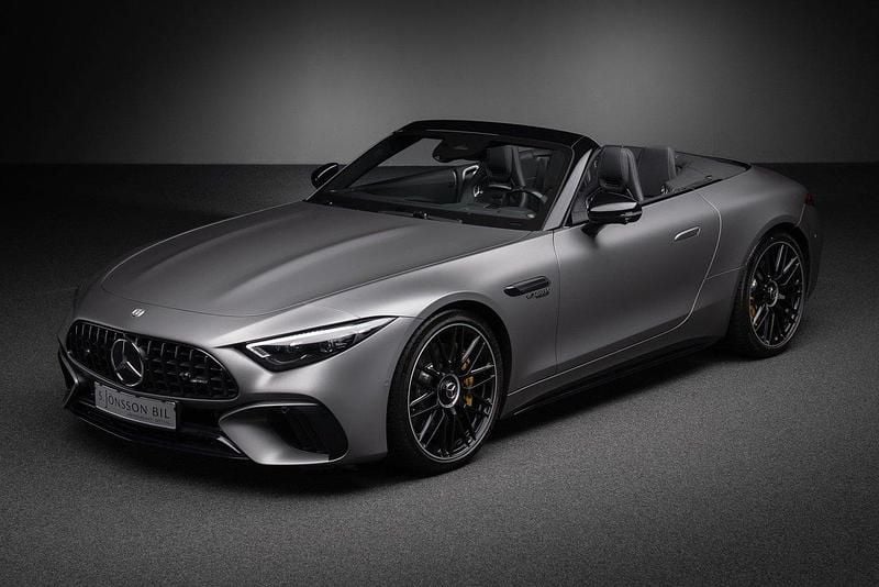 Svart Begagnad 2023 Mercedes SL63 AMG AMG Cab | 1 745 000 kr (Marknadspris) - Bild 1/4