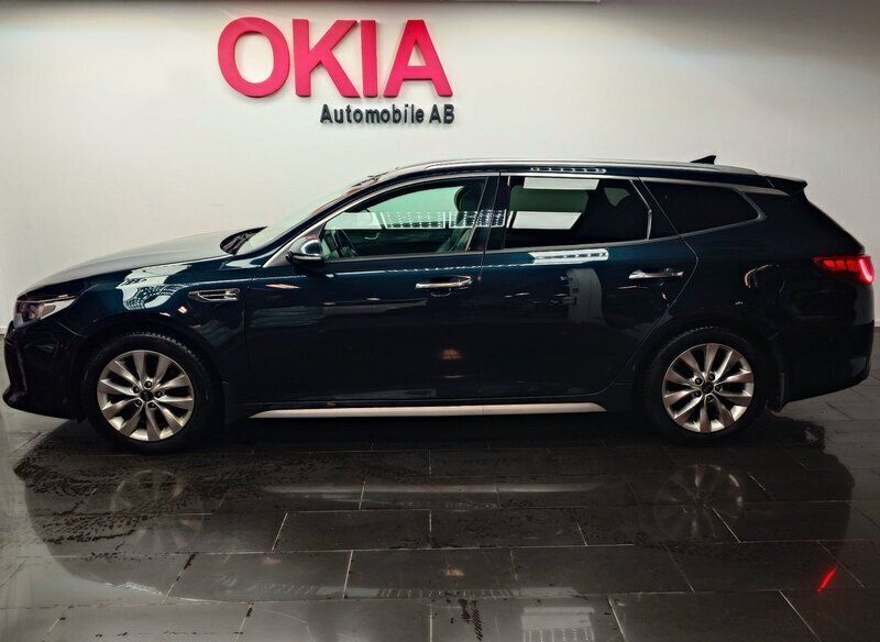 Blå Begagnad 2017 Kia Optima 2 Kombi | 129 900 kr (Marknadspris) - Bild 1/4